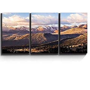 Print Contemporary Art Wall Decor Gorgeous Serene Mountain...