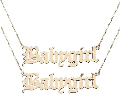 personalized necklace for baby girl