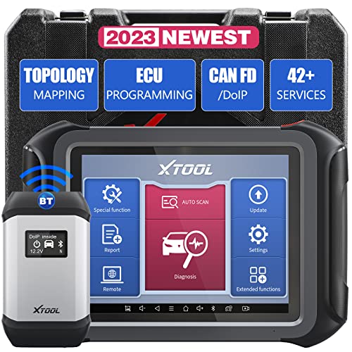 XTOOL D9 Pro Diagnostic Scan Tool with 3 Years Updates, 2023 Newest, Module Topology, CAN FD