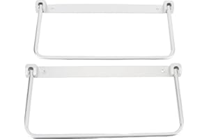 Pair of Foldable RV Shoe Rack Space Saving Aluminium Alloy Wall Mounted Shoe Organizer Hanging Shoe Storage Shelf for RV (Sil