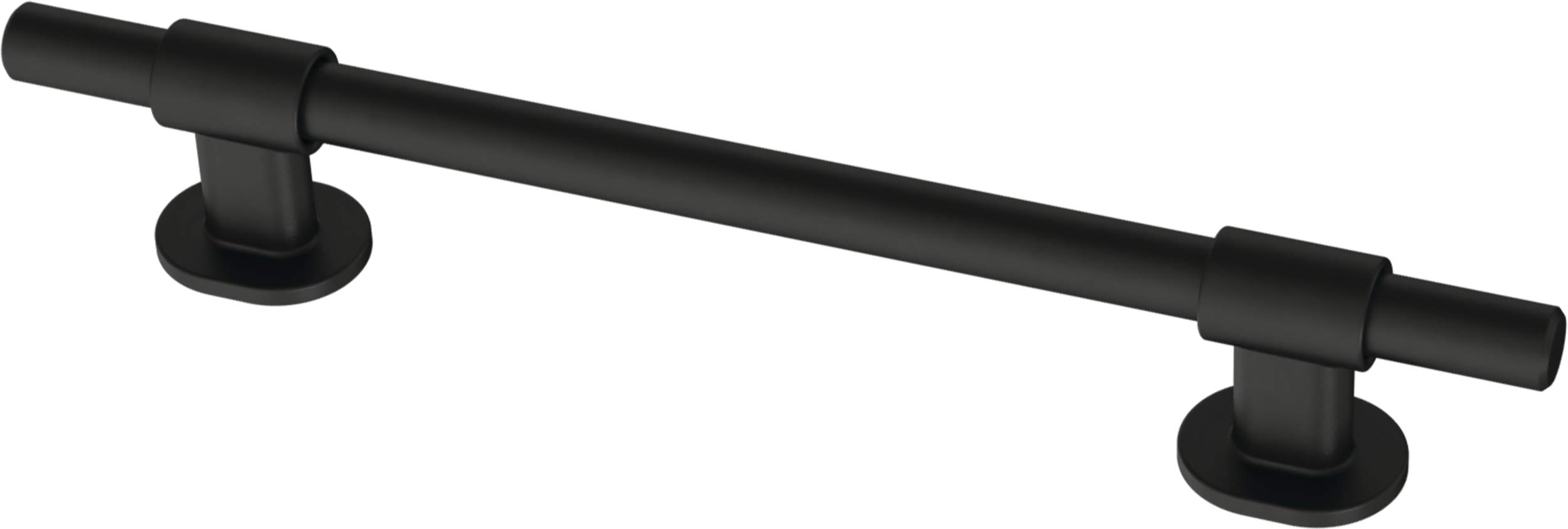 Franklin Brass Bar Adjustable Cabinet Pull, 1-3/8" to 6-5/16" (35-160mm), 5-Pack, Matte Black P44365-FB-B