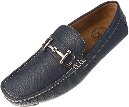 NEW AMALI men\'s king loafer in navy Amazon.com | Amali Fabian, Men main image 4