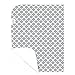 Kushies Deluxe Waterproof Changing Pad Liners - 20 x 30 inches Baby Changing Table Liners - Baby Changing Pads - Diaper Changing Flat Liner Pad Waterproof Portable (Grey Lattice)