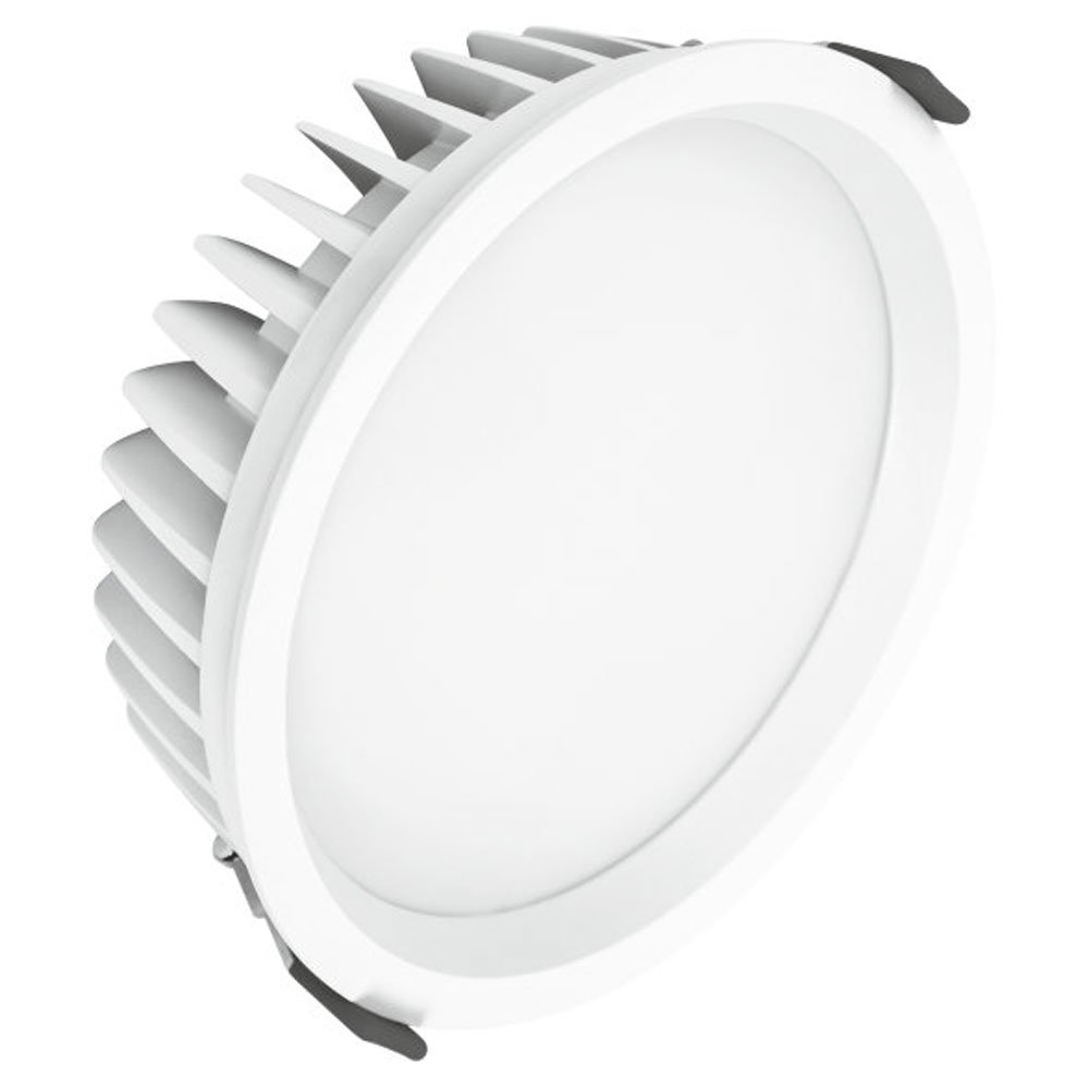 Osram Indoor 25 W White Point of Lighting – Point of Light (Indoor, Brushed, White, Round, LED, White)