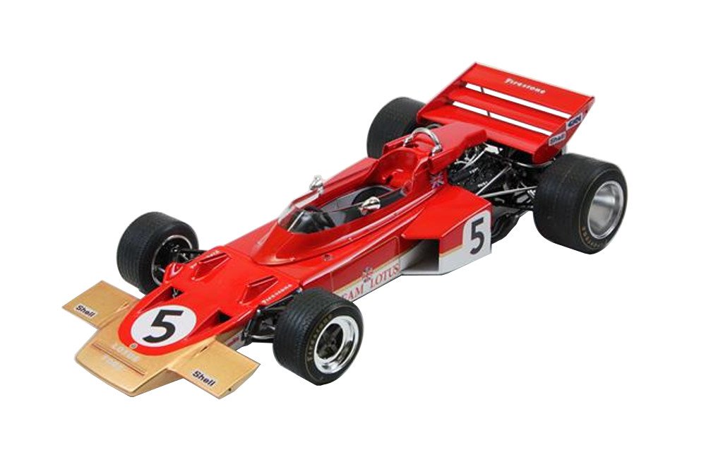 EBBRO Formula One Team Lotus Type 72C 1970 Gold Leaf plastic model kit