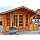 Gartenhaus MÜNCHEN Blockhaus 500x450cm + 150cm Veranda ...