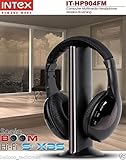 Intex IT-HP904FM Over-Ear Headphones (Black)