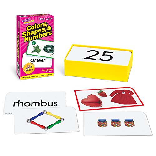 Colors, Shapes, and Numbers Skill Drill Flash Cards