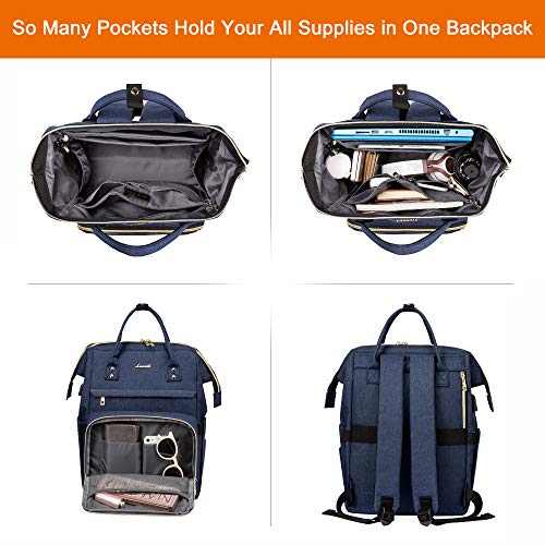 LOVEVOOK Laptop Backpack(17Inch), Womens Laptop Bag Large Backpack Purse School Backpack