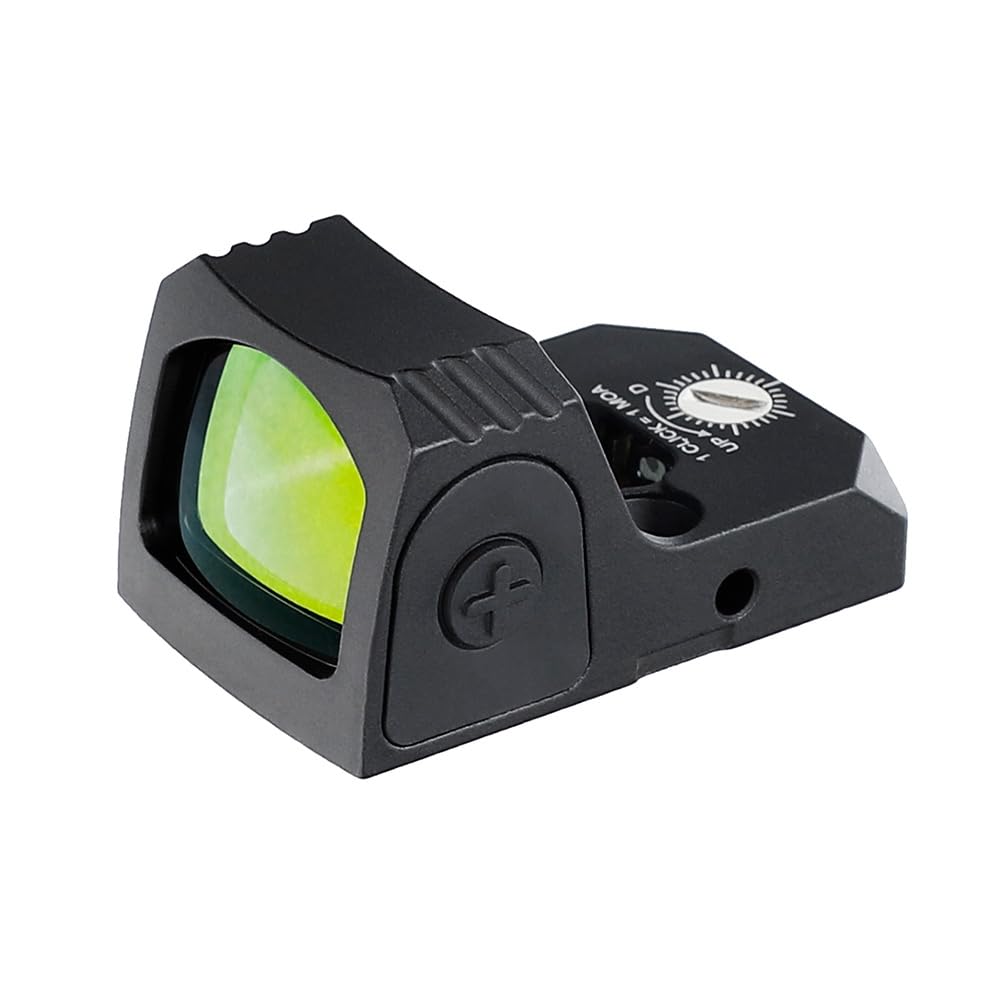 Photo 1 of ohhunt Red Dot Sight 3 MOA Reflex Sight Scope for RMR Footprint 20mm Picatiinny with 5 Brightness Settings
