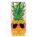 Urberry iPhone SE Case, iPhone 5 Case, iPhone 5S Case, Cute Pineapple Print Soft Case with a Screen Protector