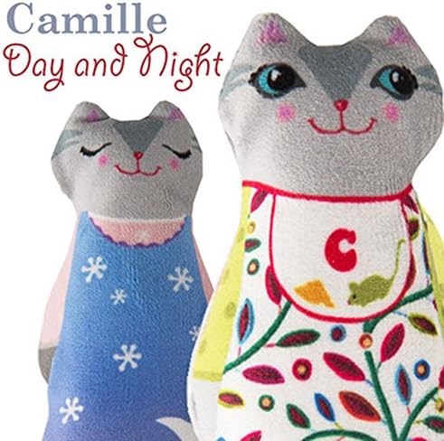 Camille Night &amp; Day Stuffed Cat Sewing Kit - 5"