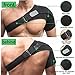 1SportsONE Shoulder Brace for Men and Women Rottator Cuff Brace Sleeve with Pressure Pads Labrum Tear Bursitis Dislocated AC Joint Frozen Pain Injury Prevention Immobilizer Compression for Recovery