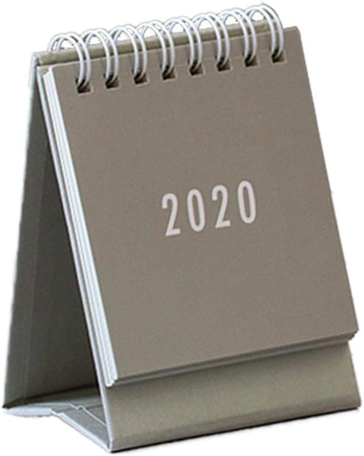 Desk Calendar 2020 Use Small Desktop Calendar From September 2019, Tent Standing Easel Table Calendar For Calendars Flip Desktop Counter Top Calendar Monthly Pages Wall Calendar Daily Planner Home
