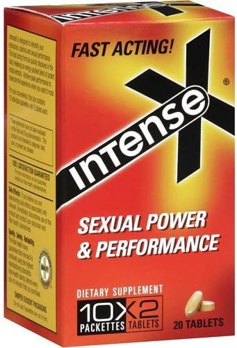 Real Health IntenseX, 20 Tablets (Pack of 2) by Real Health Laboratories