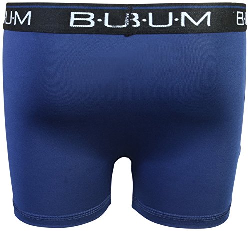 B.U.M. Equipment Boys\' Performance Active Compression Underwear Boxer Briefs (6 Pack), Navy/Charcoal/Black, Large/12-14' - Thumbnail 4