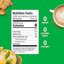 Pyure Organic Stevia Packets | Granulated Sugar