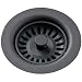 Elkay LKQS35GY DRAIN WITH REMOVABLE Dusk Gray Disposer Strainer, LKQS35 primary