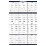 House of Doolittle 2016 Laminated Wipe Off Wall Calendar, Classic, Double Sided, Vertical and Horizontal, 24 x 37 Inches (HOD396-16)