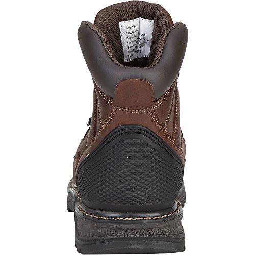Gravel Gear Waterproof 6in. Steel Toe Work Boot - Brown (8) - Thumbnail 6