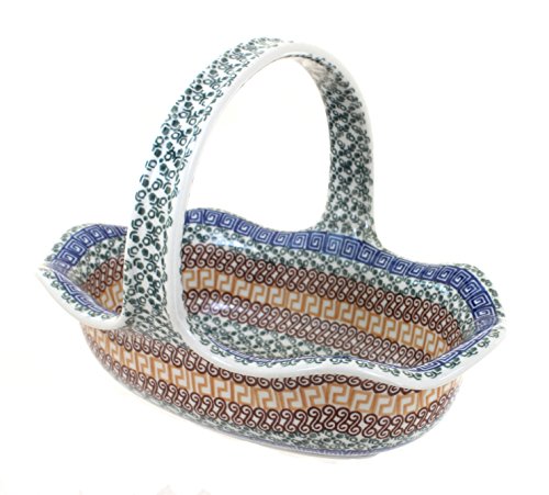Click Here to See More Images Polish Pottery Athena Basket