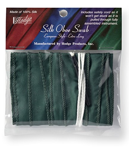 image for Hodge Silk Long Oboe Swab - Green