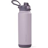 ZULU Powerfill Pro 32oz Stainless Steel Sip or Chug Water Bottle, Amethyst | Insulated stainless steel water bottle with Quick Fill&trade; lid, sip and chug spouts, leakproof lock, and dishwasher safe
