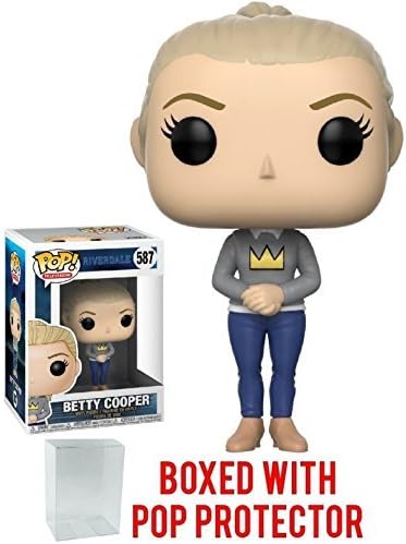 Amazon.com: Funko POP. Televisión: Riverdale – Betty Cooper vinilo figura (incluido con caja de Pop Protector Case): Toys \u0026 Games