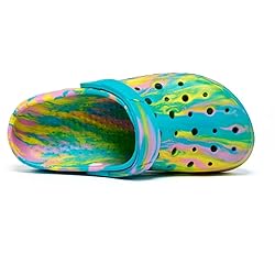Generic Boys&Girls Classic Marbled Tie Dye Clog