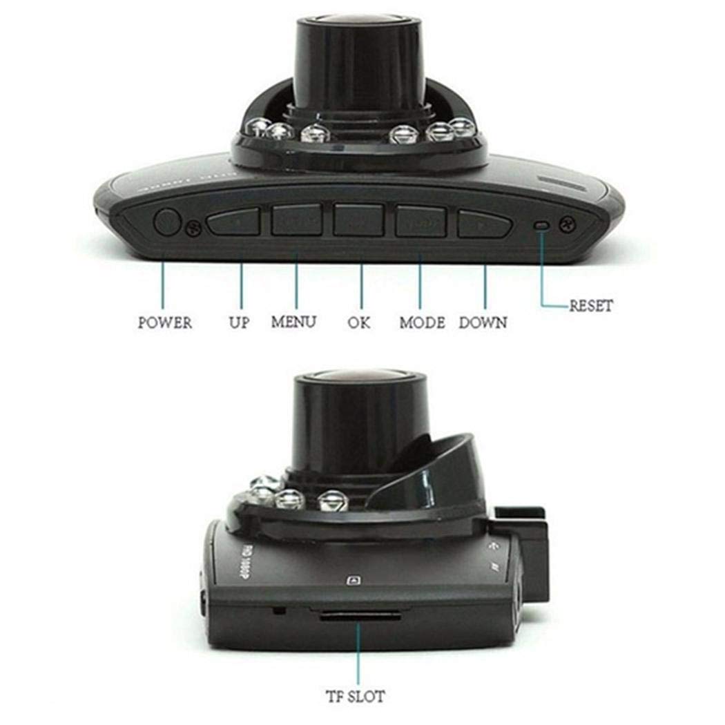 Sisaki Langlebig praktische hd LCD Display weitwinkelobjektiv Auto Fahren Recorder Rückspiegel-Videogeräte