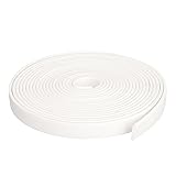 uxcell Silicone Foam Seal Strip, 0.12" x 0.6" x