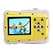 Powpro Kfun PP-J52 Underwater Action Camera Waterproof Dustproof Kids Camera Camcorder 5M Pixels (Yellow)