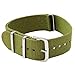 20mm Green Nylon Replacement Watch Strap with Free Installation Kit Including 4 Spring Bars and Removal Tool - [BWC]
