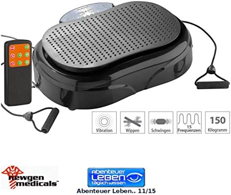 Newgen Medicals Vibration Massage Tools3-in-1 Vibration Plate WBV 550 VH 300 Watt Expander Remote Control (Vibrator)