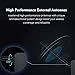 WAVLINK 1200Mbps Dual Band WiFi Range Extender, AC1200 5Ghz 2.4Ghz Wireless Signal Booster/Repeater/Access Point/Router with 2 Ethernet Port/External Antenna - Black