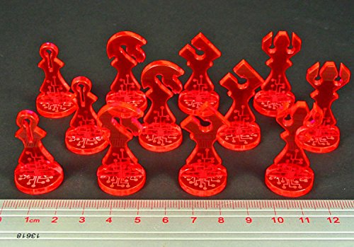 Net Hacker, Chess Program Markers, Fluorescent Pink (12)