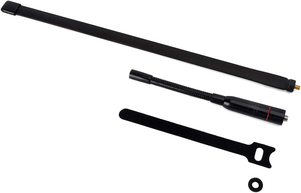 TWAYRDIO SMA Female CS Tactical Antenna 18.7-inch Foldable 144/430MHz 2M/70CM Two-Way Radio Antenna for Baofeng UV-5R Series BF-888S GT-3 Kenwood Linton Radio: Home Audio & Theater
