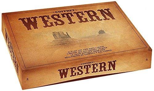 Coffret Western : Il était une fois dans l'ouest + Le train sifflera trois fois + Règlements de comptes à O.K. Corral + L'homme qui tua Liberty Valence - Pack
