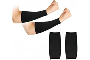 WEBXMZDQ 2 Pairs Cut Resistant Sleeves for Arm Protection，Level 5 arm protector for thin skin and abrasions，Safety Sleeve for