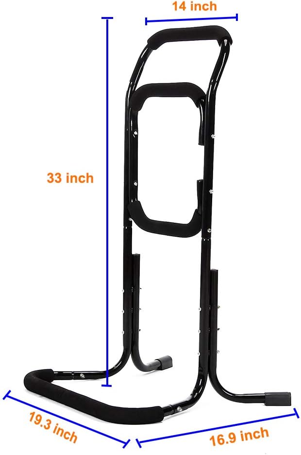 Seat Lift Assist Chairs for Elderly Chair Lift Assist Devices Bed Rails Cane Grab Bar for Bed Handicap Accessories Stand Mobility Aids for Recliner Couch Sofa Safe Support Handle: Health & Personal Care