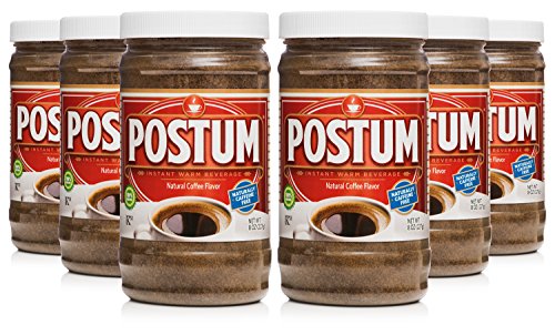 Postum Natural Coffee Flavor Instant Warm Beverage 8 Oz., Pack of 6