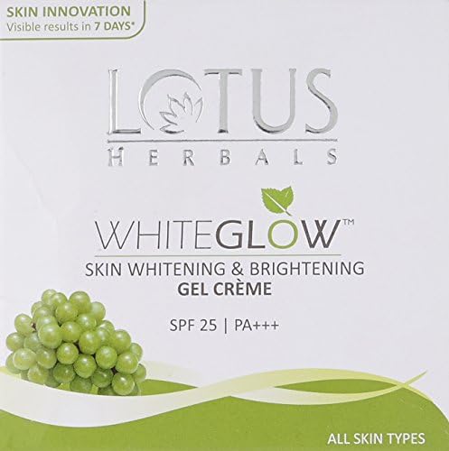 lotus herbals whiteglow skin whitening & brightening