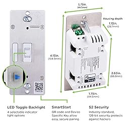 Enbrighten Z-Wave Plus Smart Light Dimmer with