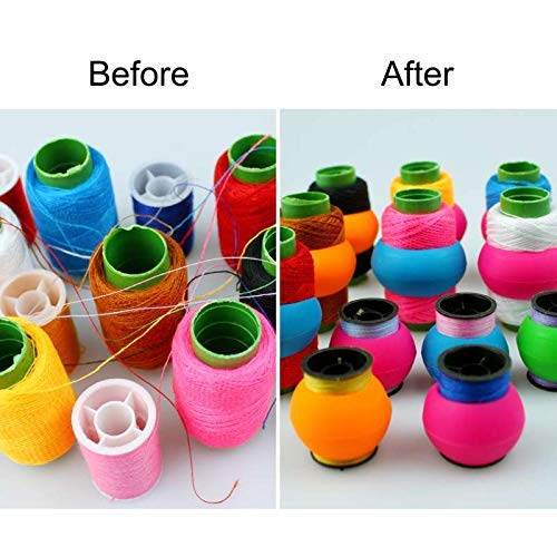Bobbin Clamps Holders Thread Buddies, BENBO 36 Pieces Bobbin Holders