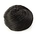 Beauty Angelbella Updo Hairpiece Adjustable Scrunchie Chignon Braid Synthetic Clip in Bun Extension Bundles for Women (1b#)