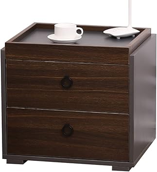 Amazon Com Wsnbb Bedside Table 2 Drawers Oversized Storage No Need To Install L48cmw40cmh45cm Color A Furniture Decor