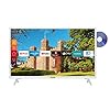 Telefunken XH32J511D-W 32 inch televisie (Smart TV incl. Prime Video/Netflix/YouTube, HD ready, DVD-speler, Works with…