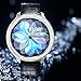 JZK Samsung Galaxy Watch Active 2 40mm PC Diamond Case,Bling Crystal Plated Protective Bumper Shell PC Protective Cover for Samsung Galaxy Watch Active 2 40mm Accessories