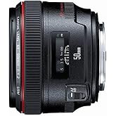 Canon EF 50mm f/1.2 L USM Lens for Canon Digital SLR Cameras - Fixed (Renewed)