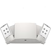 EXITLUX 1 Pack Emergency Lights, Commercial Emergency LED Flood Lights for Power Outages, Backup Battery (180 Minutes), Wall Mount, Hard Wired, 120-277VAC, Fire Resistant-Exit Lighting Set.